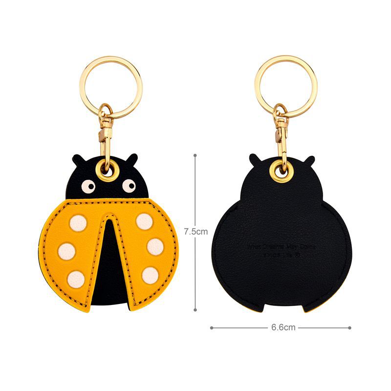 Wholesale Access Control Card Leather Case Keychain
